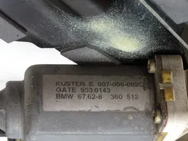 BMW 5 E39 Elektryczny podnośnik szyby drzwi tylnych 