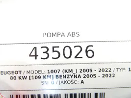 Peugeot 1007 Pompe ABS 10.0960-1154.3