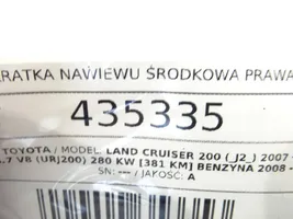 Toyota Highlander XU40 Boczna kratka nawiewu deski rozdzielczej 