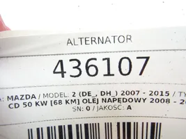 Mazda 2 Alternator 8V21-10300-BB