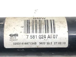 BMW 5 F10 F11 Front driveshaft 7581024