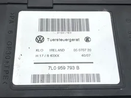 Volkswagen Touareg I Moteur de lève-vitre de porte avant 7L0959793B