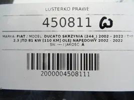 Fiat Ducato Elektryczne lusterko boczne drzwi przednich 