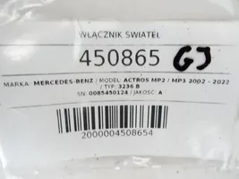 Mercedes-Benz Actros Muut kytkimet/nupit/vaihtimet 0085450124