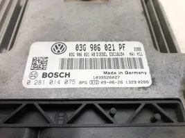 Volkswagen Caddy Unité de commande, module ECU de moteur 03G906021PF