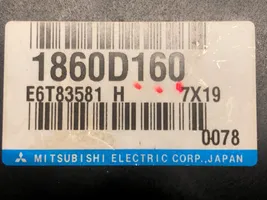 Mitsubishi Outlander Moottorin ohjainlaite/moduuli (käytetyt) 1860D160