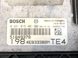 Fiat Bravo Engine control unit/module ECU 0281015401