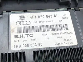 Audi A6 S6 C6 4F Interior fan control switch 4F1820043AL