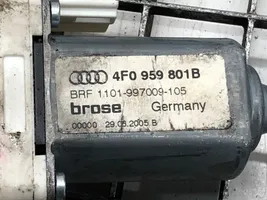 Audi A6 S6 C6 4F Priekinio el. lango pakėlimo mechanizmo komplektas 4F0959801B