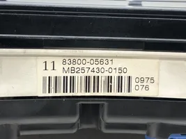 Toyota Avensis T250 Geschwindigkeitsmesser Cockpit 83800-05631