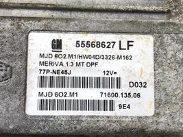 Opel Meriva A Unité de commande, module ECU de moteur 55568627