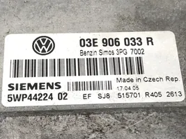 Volkswagen Polo IV 9N3 Centralina/modulo motore ECU 03E906033R