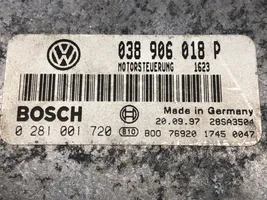 Volkswagen PASSAT B5 Moottorin ohjainlaite/moduuli (käytetyt) 038906018P