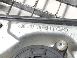 Audi A4 S4 B5 8D Priekinio el. lango pakėlimo mechanizmo komplektas 8D0837397D