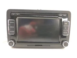 Skoda Superb B6 (3T) Radio/CD/DVD/GPS-pääyksikkö 3T0035156B