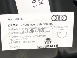 Audi A8 S8 D3 4E Garnitures, kit cartes de siège intérieur avec porte 