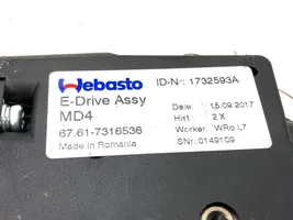 BMW 3 F30 F35 F31 Motore/attuatore 7316536