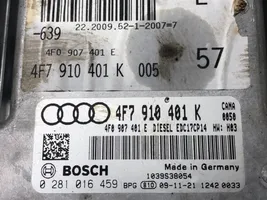 Audi A6 Allroad C6 Unité de commande, module ECU de moteur 4F0907401E