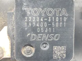 Toyota Auris 150 Ilmamassan virtausanturi 22204-21010