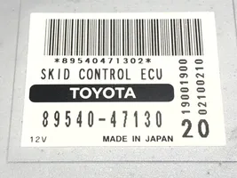 Toyota Prius (XW20) Citu veidu vadības bloki / moduļi 89540-47130