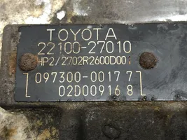 Toyota Corolla Verso E121 Pompa ad alta pressione dell’impianto di iniezione 22100-27010