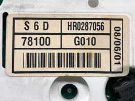 Honda Civic Tachimetro (quadro strumenti) HR0287056