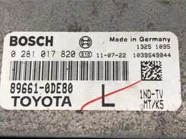 Toyota Yaris Komputer / Sterownik ECU silnika 0281017820