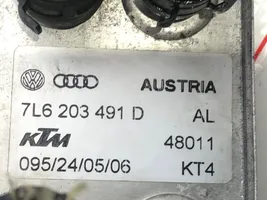 Audi Q7 4L Moottoriöljyn jäähdytinlaite 7L6203491D