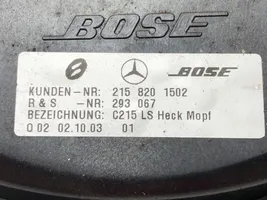 Mercedes-Benz CL C215 Äänentoistojärjestelmäsarja 2158201502
