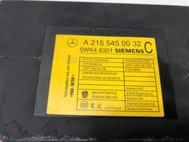 Mercedes-Benz CL C215 Muut ohjainlaitteet/moduulit A2155450032