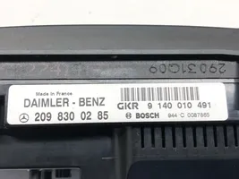 Mercedes-Benz C AMG W203 Schalter Gebläse Heizung Lüftung 2098300285