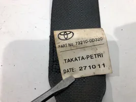 Toyota Yaris Pas bezpieczeństwa fotela przedniego 73210-0D320