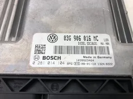 Skoda Superb B5 (3U) Komputer / Sterownik ECU silnika 03G906016MC