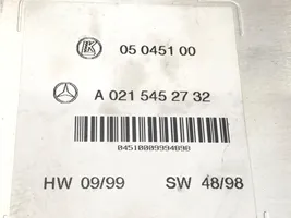 Mercedes-Benz S W220 Sterownik / Moduł haka holowniczego A0215452732
