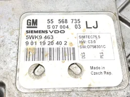 Opel Astra H Komputer / Sterownik ECU silnika 55568735