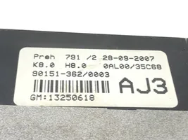Opel Astra H Przełącznik / Włącznik nawiewu dmuchawy 13250618