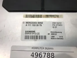 Mercedes-Benz C AMG W203 Komputer / Sterownik ECU silnika A1111532679