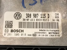 Seat Exeo (3R) Motora vadības bloka ECU 3R0907115D