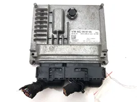 Skoda Rapid (NH) Unité de commande, module ECU de moteur 04B907445