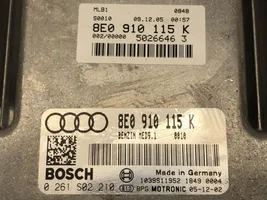 Audi A4 S4 B7 8E 8H Centralina/modulo motore ECU 8E0910115K