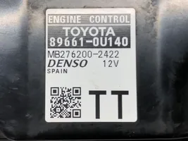 Toyota Yaris Komputer / Sterownik ECU silnika 89661-0U140