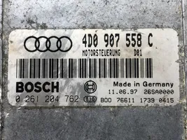 Audi A8 S8 D2 4D Unité de commande, module ECU de moteur 