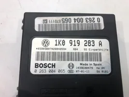 Volkswagen Touran I Pysäköintitutkan (PCD) ohjainlaite/moduuli 1K0919283A