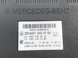 Mercedes-Benz S W221 Inne komputery / moduły / sterowniki A2215404762