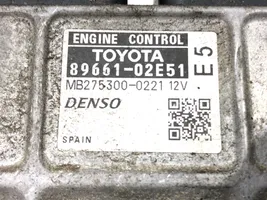 Toyota Auris 150 Komputer / Sterownik ECU silnika 89661-02E51