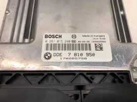 BMW 5 E60 E61 Centralina/modulo motore ECU 0281015240