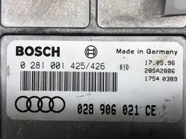 Audi A4 S4 B5 8D Centralina/modulo motore ECU 0281001425