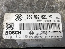 Volkswagen PASSAT B6 Unité de commande, module ECU de moteur 03G906021NK
