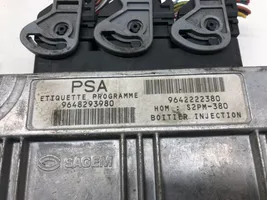 Citroen C3 Komputer / Sterownik ECU silnika 9648293980