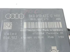 Audi A4 S4 B8 8K Parking PDC control unit/module 8K0919475D